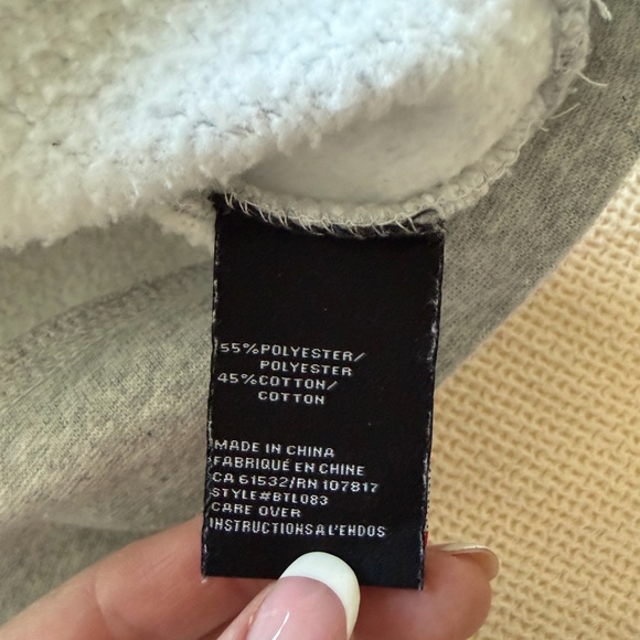 Brunette The Label Light Gray Sweatshirt - Picture 7 of 7